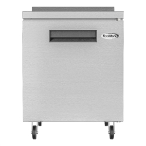 27 in. One-Door Worktop Freezer With 3.5 in. Backsplash - 6.3 Cu Ft.