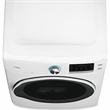 8 cu. ft. Large Stackable Vented Electric Front Load Dryer in White - 240V.