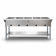 Five Pan Open Well Electric Steam Table with Undershelf 240V