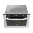 KoolMore 24 in. Built In Stainless-Steel Microwave Drawer with Oven 1.2 Cu. Ft.