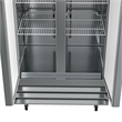 Koolmore 39 in. Commercial Stainless Steel 2-Door Reach-In Freezer in Silver