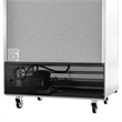 Koolmore 39 in. Commercial Stainless Steel 2-Door Reach-In Freezer in Silver