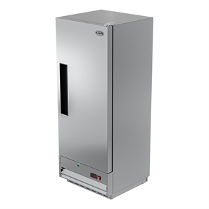 Koolmore 25&quot Commercial Stainless Steel 1-Door Reach-In Refrigerator in Silver