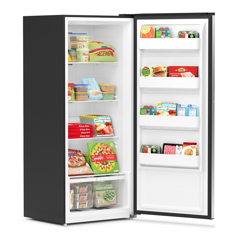 KoolMore Upright Convertible Refrigerator Freezer 21 cu. ft. Silver