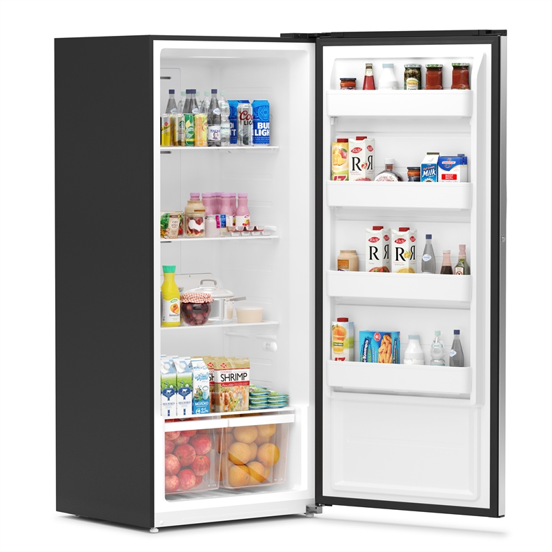 KoolMore Upright Convertible Refrigerator Freezer 21 cu. ft. Silver