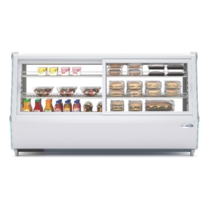 48&quot Self-Service Countertop Display Refrigerator in White
