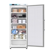 21 Cu ft Commercial Reach-in Freezer in White Manual Defrost