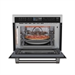24 In. Black Stainless Steel Built-in Convection Microwave Oven