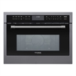 24 In. Black Stainless Steel Built-in Convection Microwave Oven