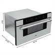 30 in. Microwave Drawer 1.2 cu. ft. Capacity in Stainless-Steel