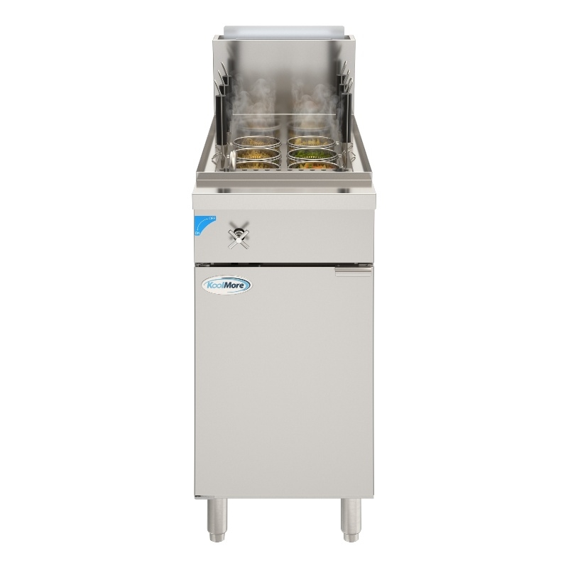 Commercial 11 Gallon Natural Gas Stainless Steel Pasta Cooker 70000 BTU