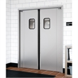 Commercial Double Aluminum Swinging Traffic Door