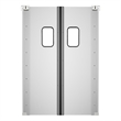 Commercial Double Aluminum Swinging Traffic Door