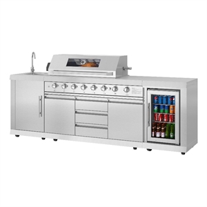KoolMore Outdoor Kitchen Series Modular Kitchen in Stainless-Steel