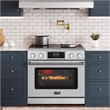 36 in. Electric Professional Range with Tilt Panel and Digital controls