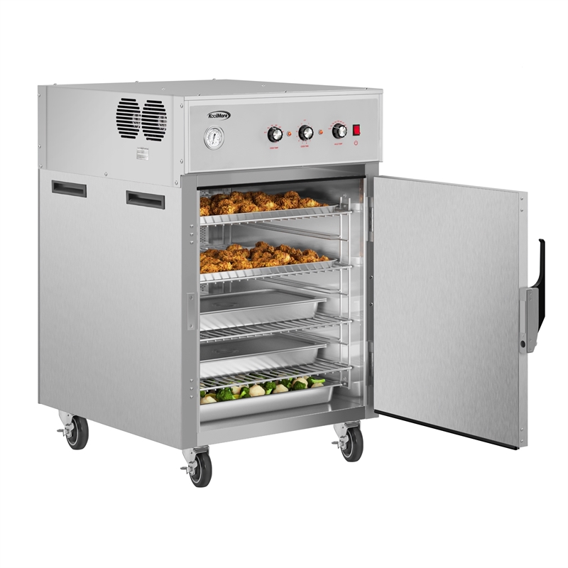 4-Pan Half-Size Commercial Cook And Hold Oven 3000W/240V in Stainless-Steel