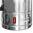 Electric 100 Cup Commercial Coffee Percolator in Stainless Steel