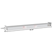 48 in High Wattage Commercial Food Strip Warmer with Toggle Controls and Cord