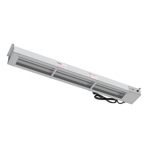 48 in High Wattage Commercial Food Strip Warmer with Toggle Controls and Cord