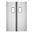 Commercial Double Aluminum Swinging Traffic Door