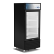 6 cu ft One Glass Door Commercial Display Merchandiser Refrigerator in Black