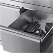 32 in. Outdoor Kitchen Liquid Propane Side Burner with Cabinet Stainless-Steel