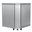 26 in. Stainless-Steel Corner Cabinet for Outdoor Kitchen