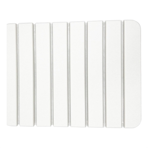 Contemporary Super absorbent 16x12&quot White Diatomaceous Stone Small Bathroom Mat