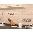 Modern Kitchen Absorbent Square Diatomite Stone Coaster in White (Set of 4)