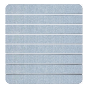 Modern Diatomite Stone Small 16x12&quot Bath Mat in Blue