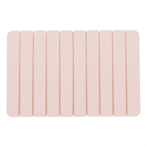 24x15&quot Modern Diatomite Stone Medium Bath Mat in Salmon Pink