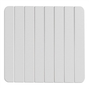16x12&quot Modern Diatomite Stone Small Kitchen Mat in White
