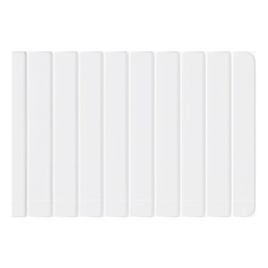 35x24&quot Modern Diatomite Stone Large Wide Bath Mat in Natural White