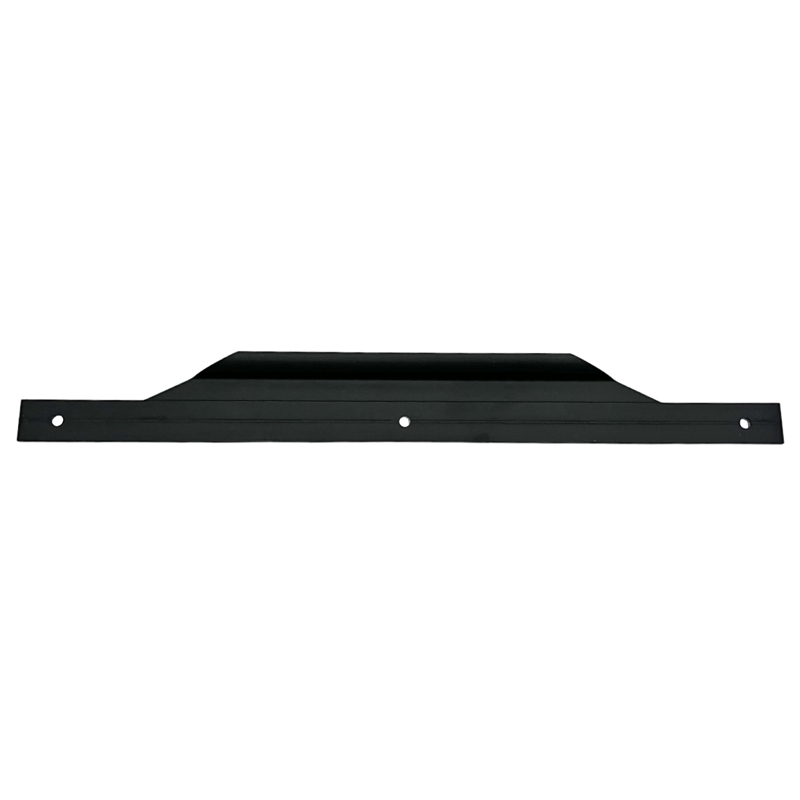 Modern Aluminum Thin Metal Black Pull Handle - Single