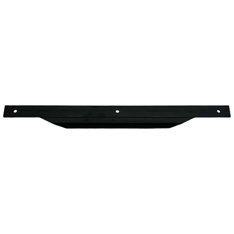 Set of 5 Modern Aluminum Thin Metal Black Pull Handles