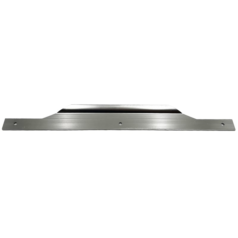 Set of 5 Modern Aluminum Thin Metal Black Pull Handles in Nickel