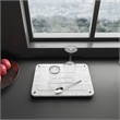 Morden Bathrooms and Kitchens Premium LuxeStone Culinary Dish Drying Board -Gray