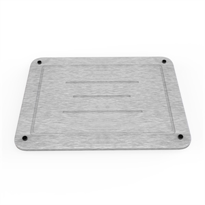Morden Bathrooms and Kitchens Premium LuxeStone Culinary Dish Drying Board -Gray