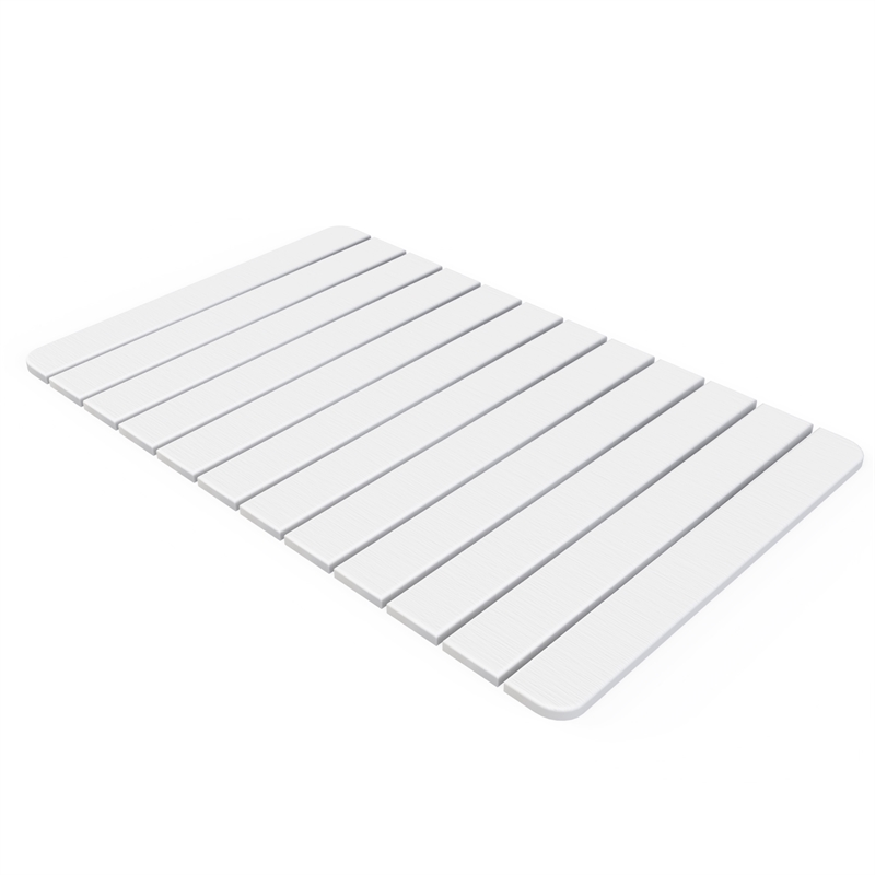Diatomite Stone Water Absorbing White Under Sink Mat - Protection for Cabinets