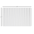 Diatomite Stone Water Absorbing White Under Sink Mat - Protection for Cabinets