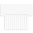 Diatomite Stone Quick-Dry Water Absorbing Bath Mat Sets-XLarge+Medium White Mats