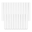 Diatomite Stone Quick-Dry Water Absorbing Bath Mat Sets-Large+Medium White Mats