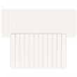 Diatomite Quick-Dry Water Absorbing Bath Mat Sets-XLarge+Large Natural White Mat
