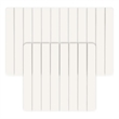 Diatomite Quick-Dry Water Absorbing Bath Mat Sets-Large+Small Natural White Mats
