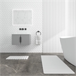 Diatomite QuickDry Water Absorbing Bath Mat Sets-XLarge+Medium Natural White Mat
