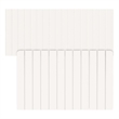 Diatomite QuickDry Water Absorbing Bath Mat Sets-XLarge+Medium Natural White Mat