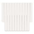 Diatomite Quick-Dry Water Absorbing Bath Mat Sets-Large+Medium Natural White Mat