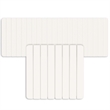 Diatomite Quick-Dry Water Absorbing Bath Mat Sets-XLarge+Small Natural White Mat