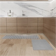 Diatomite Quick-Dry Water-Absorbing Kitchen Mat Sets - X-Large + Large Gray Mats