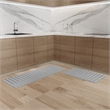 Diatomite Quick-Dry Water-Absorbing Kitchen Mat Sets - X-Large + Large Gray Mats